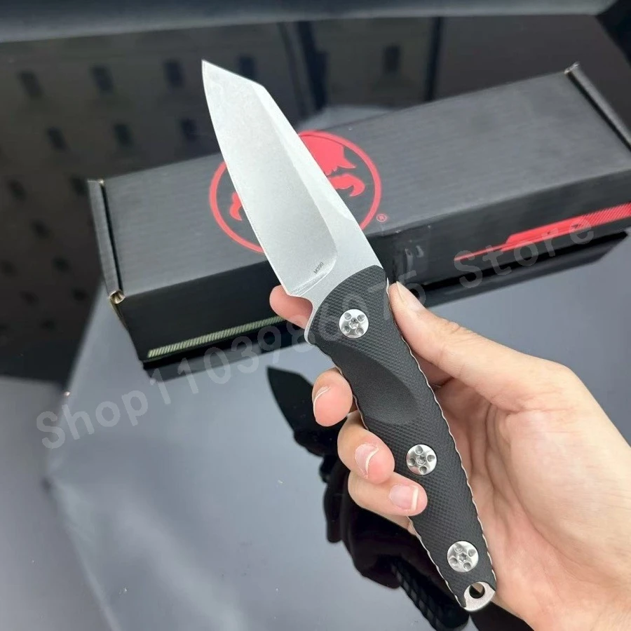 

Высококачественный нож с фиксированным клинком 93M, клинок из стали 8Cr13Mov, рукоять из нейлонового волокна, для активного отдыха, кемпинга, туризма, EDC-инструмент, рыболовный нож, подарок для мужчин