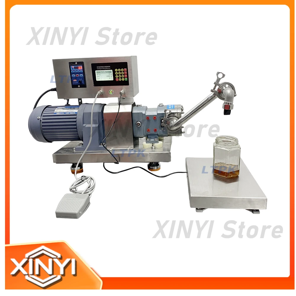 LT-R1-50 for Rotor Pump Filling Machine for Sesame Paste Peanut Butter Bean Sauce Honey Cream Minced Meat Weighing and