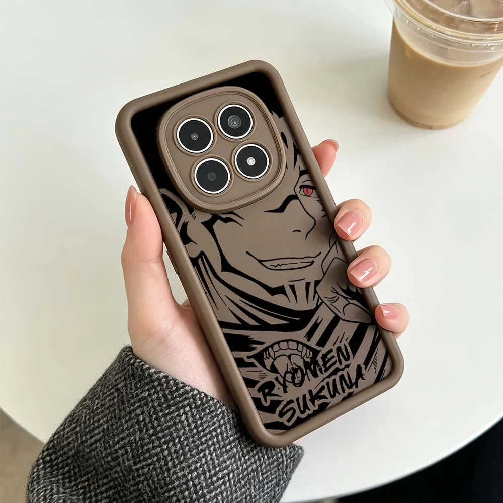 Jujutsu Kaisen Satoru Gojo For Xiaomi Redmi Note 15 14 13 13R 12 12R 11 11E 11T 11S Pro Plus 5G Eye Ladder Cover Phone Case