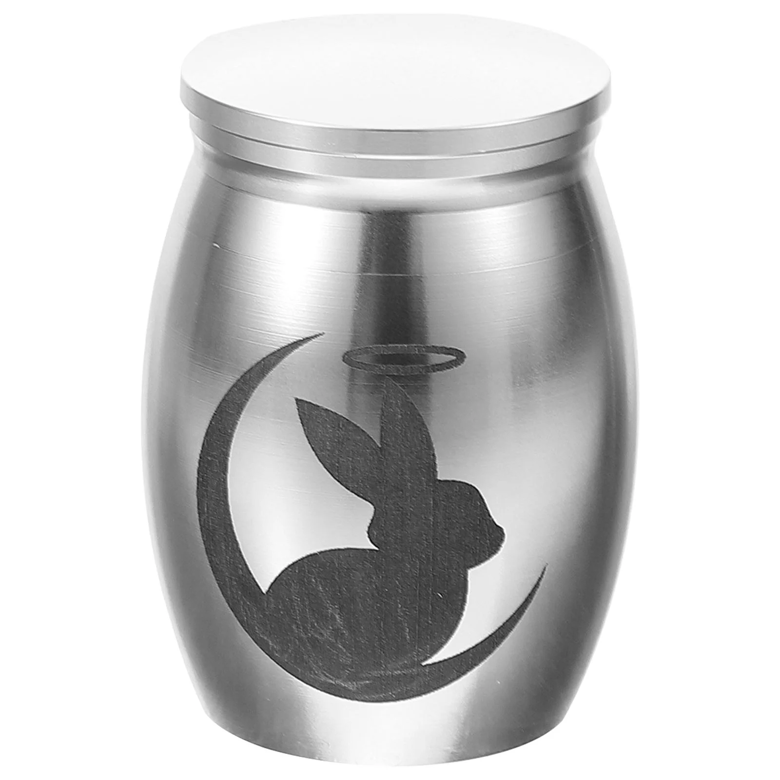 

European and American Rabbit Urn Pet Mini Container Stainless Steel Burial for Ashes Bunny