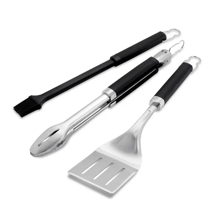 

Precision 3Piece Grilling Tool Set, Stainless Steel