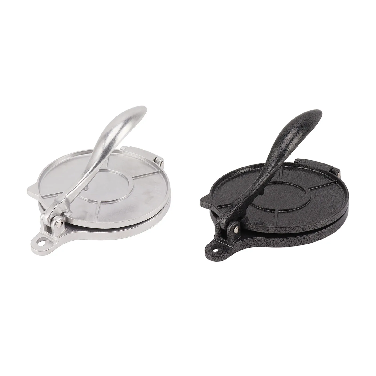 16/20cm DIY Tortilla Press Maker Aluminium Alloy Manual Corn Tortillas Dough Pressing Tool Kitchen Bakeware Cooking Accessories