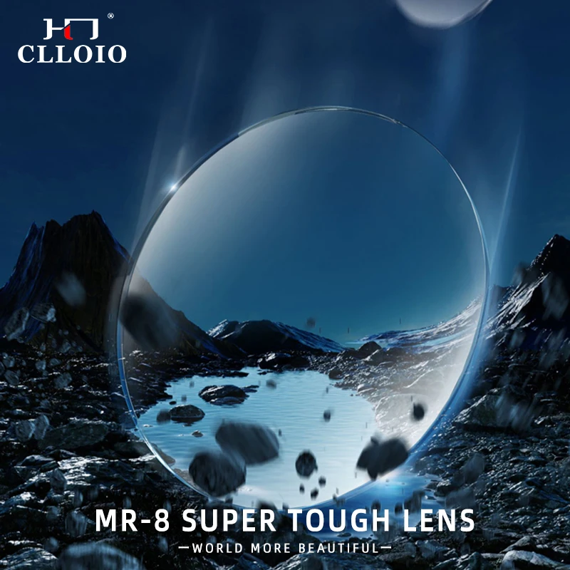 

CLLOIO MR-8 High Quality Toughness Thinner Super-Tough Optical Lenses Aspheric Lens Series Myopia Hyperopia Presbyopia Lens