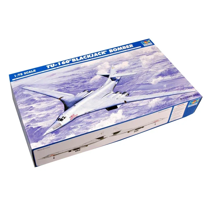 Trumpeter Assembled Aircraft Model Kit 01620 Russian Tu-160 "Blackjack"  Strategic Bomber 1/72 Scale