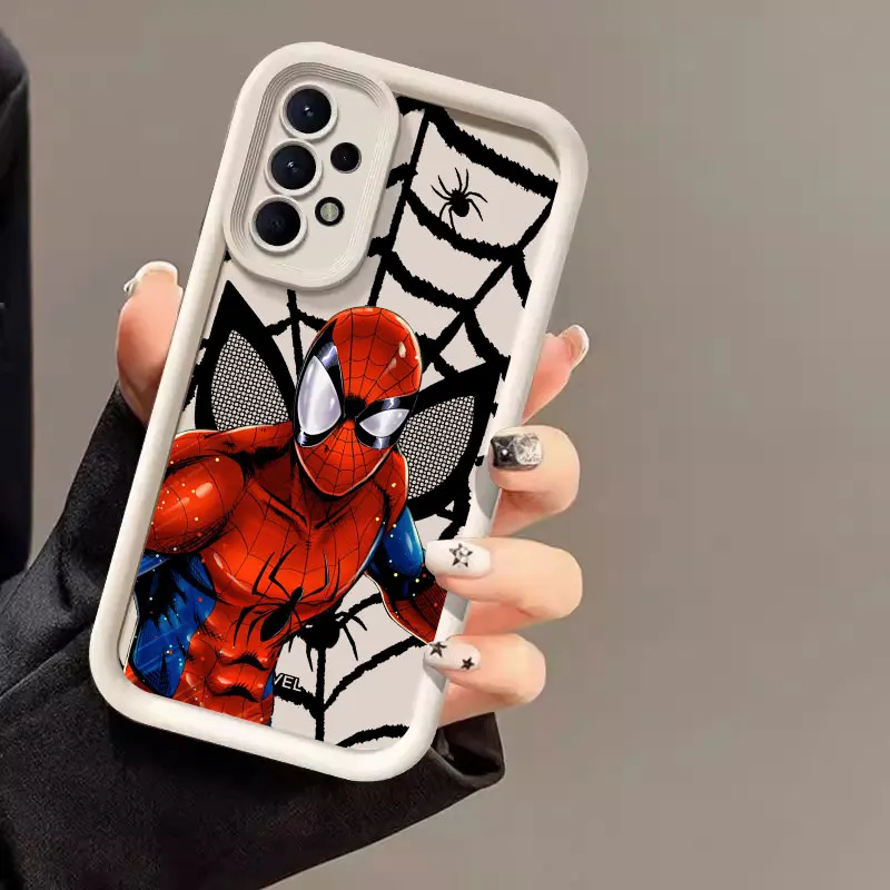 Marvel Spiderman Avengers Case For Samsung Galaxy A57 A56 5G A37 A36 A17 A07 A26 A16 A06 A55 A52 A14 A73 A34 Soft Silicone Cover view 5