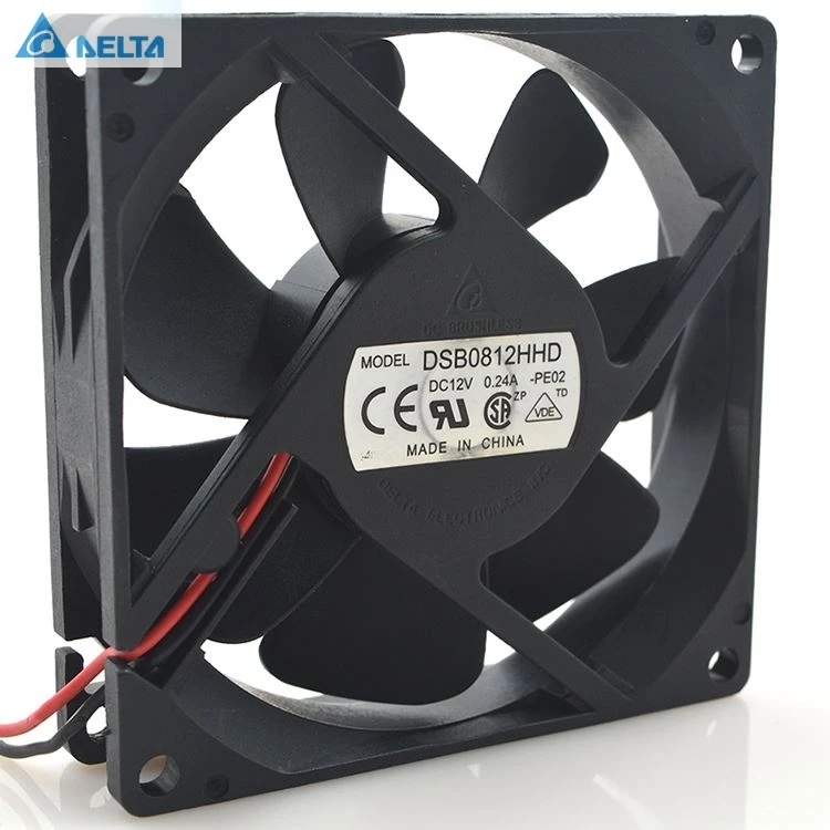 

for delta DSB0812HHD 8CM 80MM 80*80*20MM 8020 12V 0.24A Server Inverter Cooling fan