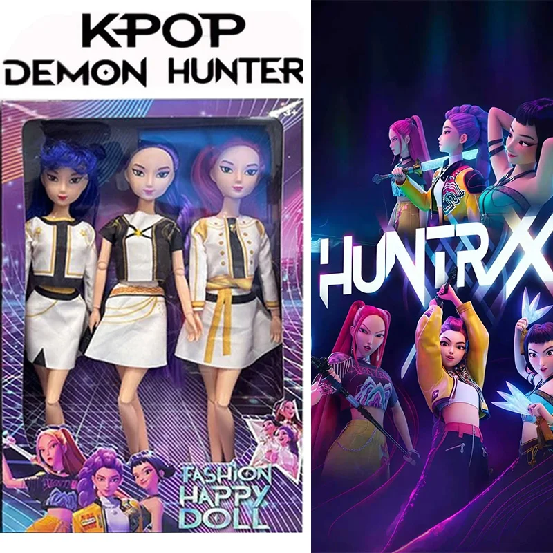 

11,5 дюймов аниме K-Pop охотники на демонов куклы Руми Мира Зои высококачественная игрушка-сюрприз на день рождения для девочек подарки на день рождения и Рождество