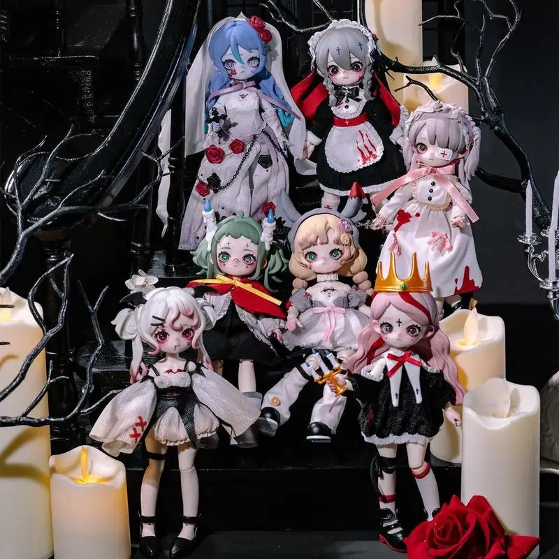 

Original New Nyssa Bizarre Nightmare Series Kawaii Anime Action Figure 1/12 Bjd Toy Blind Box Surprise Doll For Girl Custom Gift