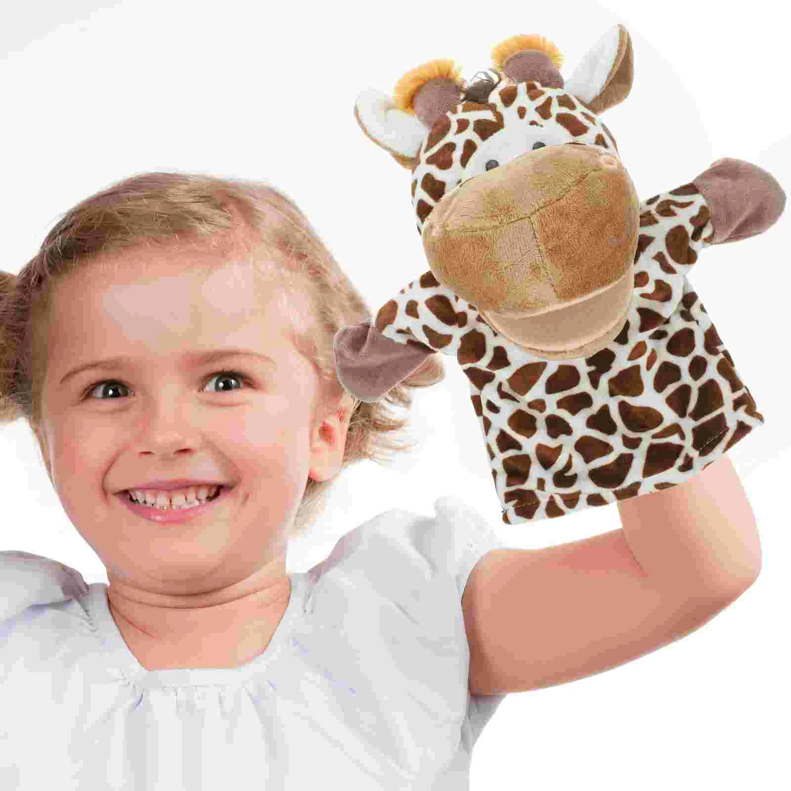 Peluche Figura Giocattoli Bambini Animale per Bambini Mlp Burattino a Mano Cartone Animato per Bambini