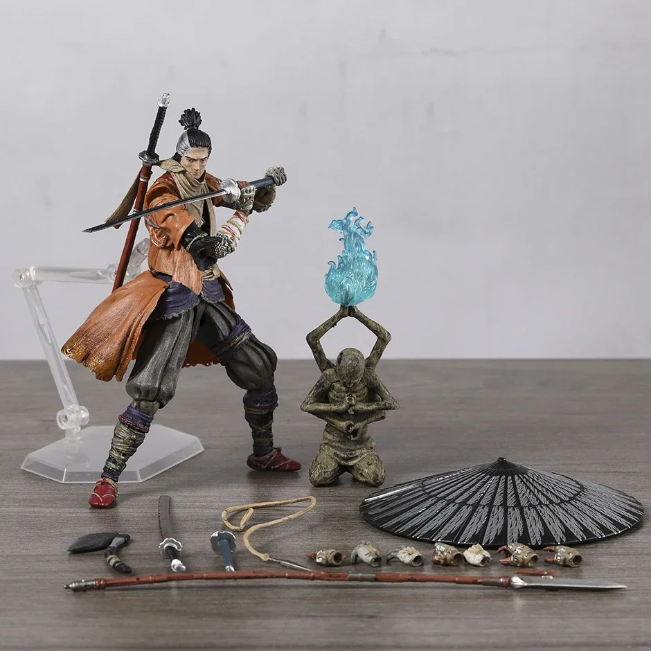 

Shadows Die Twice figma 483DX Sekiro Action Figure Toy Doll Brinquedos Figurals Collection Model Gift