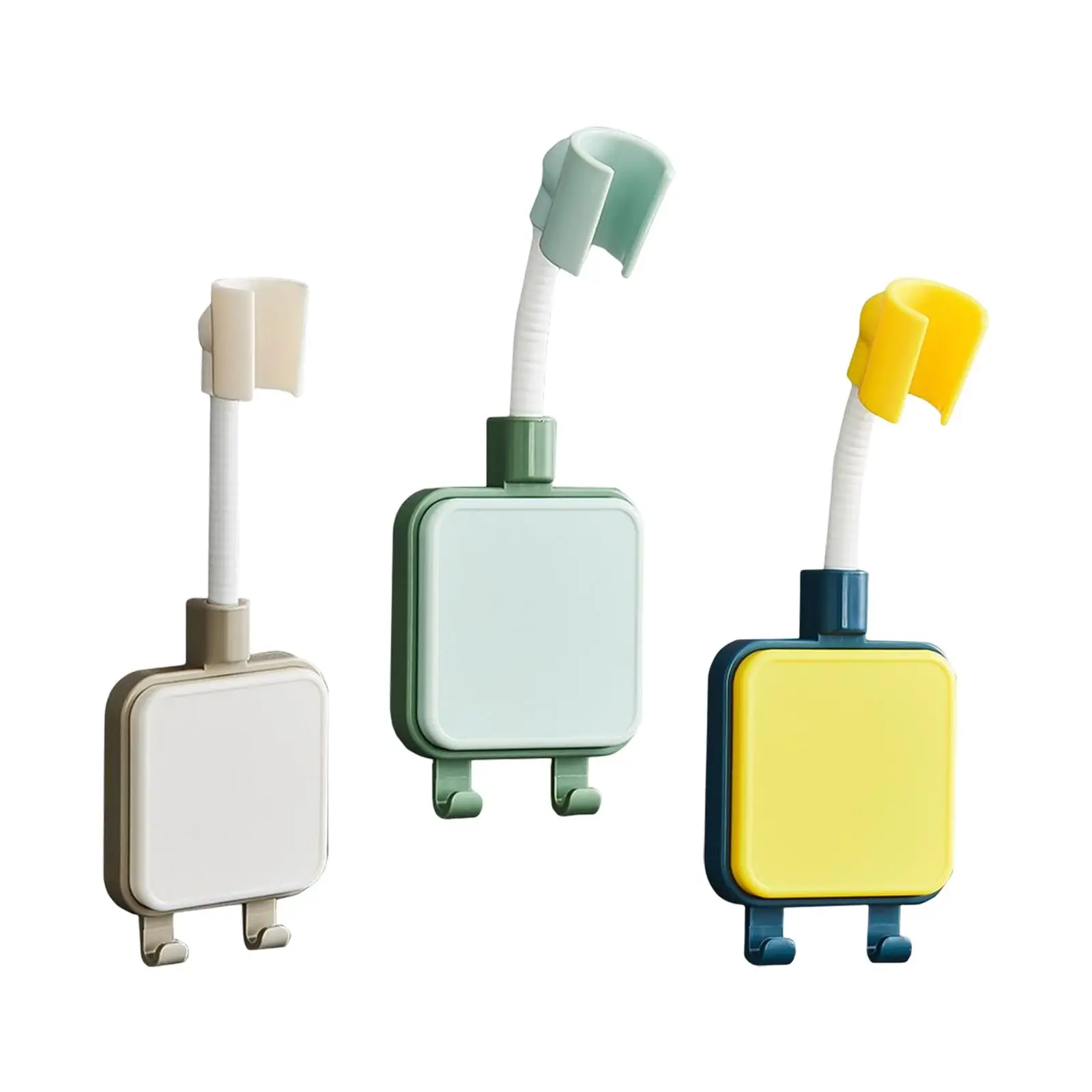 Wall mounted shower holder, universal bracket for stable support for home