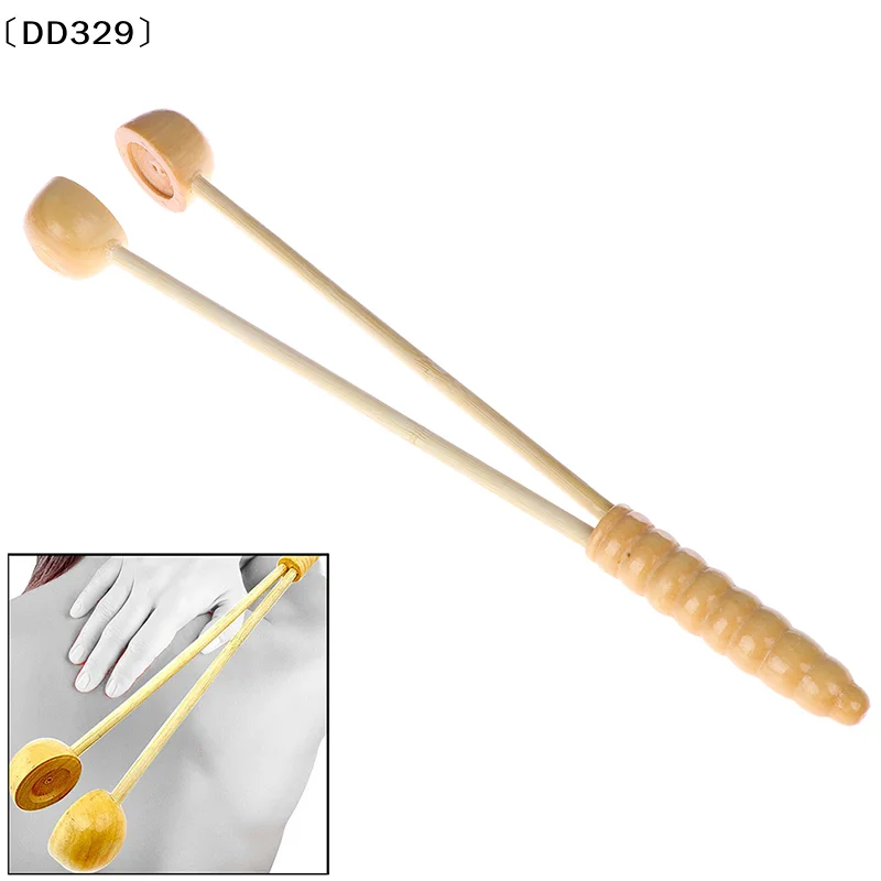 

Портативный массажный молоток из бамбука для здоровья: для шеи, спины, талии, ног, для расслабления дома [DD329]