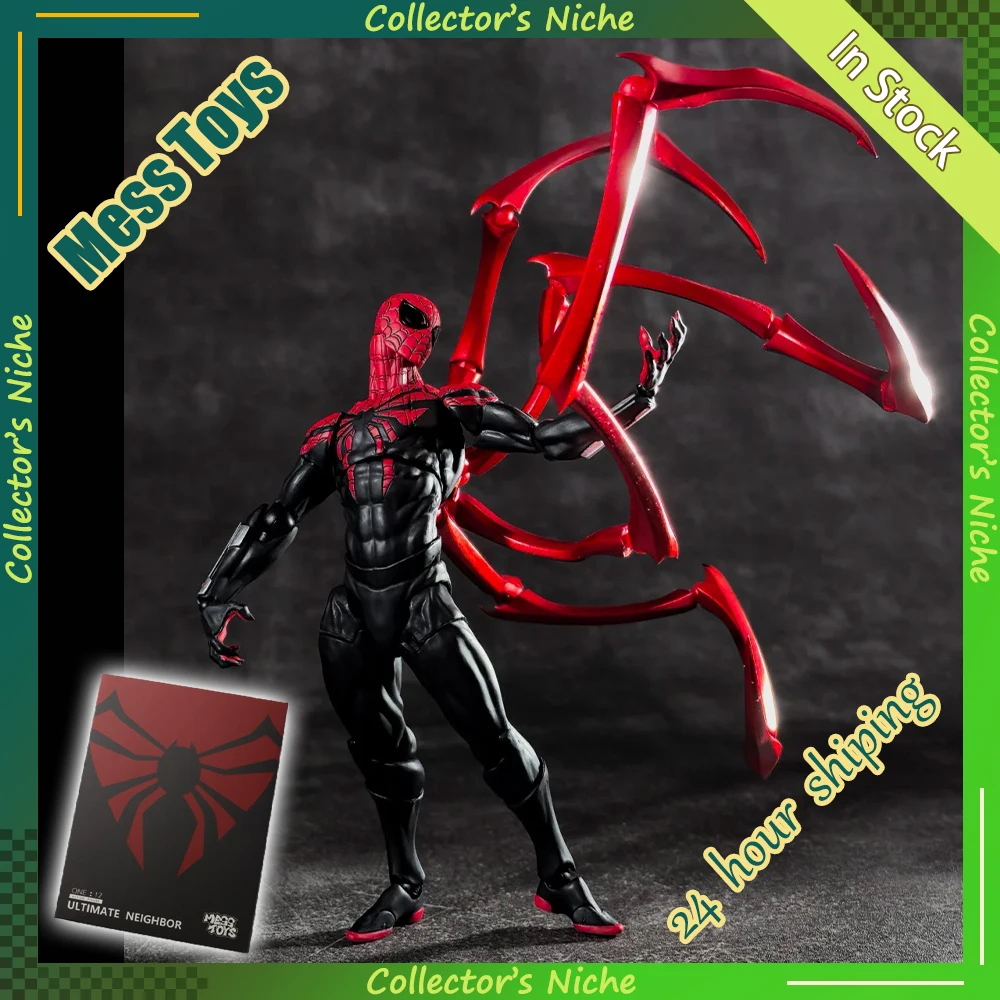 

В НАЛИЧИИ беспорядок игрушки Superior Spiderman Messtoys Человек-паук Доктор Осьминог Питер Паркер Сосед Аниме Фигурка Подарки Игрушки