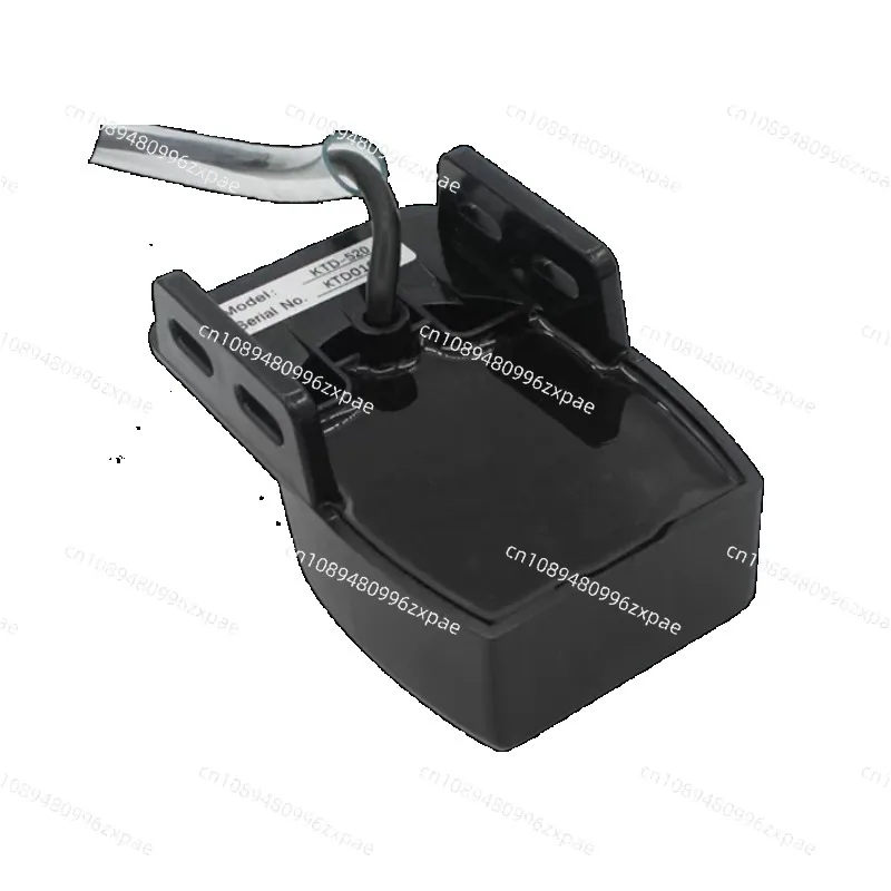 KTD-520_TM Built-in Temperature Sensor Marine Supplies, Dual Frequency Beam Mounted Plastic Transducer