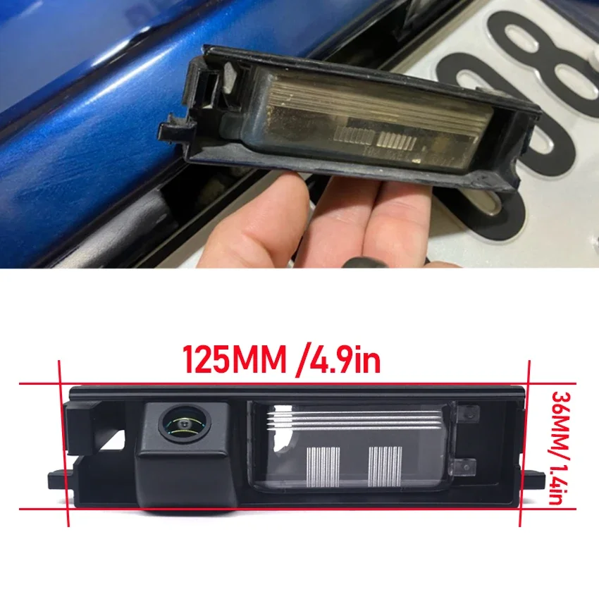 CCD HD 140°Fisheye Rear View Camera For Toyota iQ/Scion iQ/Aston Martin Cygnet 2008~2015 Car Reverse Parking Monitor Accessories