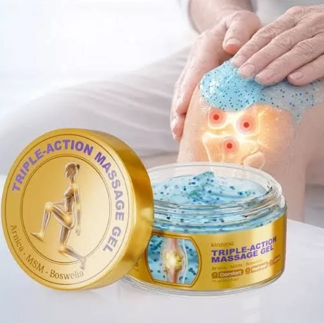 Kinzeno Triple-Action Massage Gel Relieve Joints Muscles Daily Fatigue External Cooling Massage Gel Brand Smoothing Body Cream