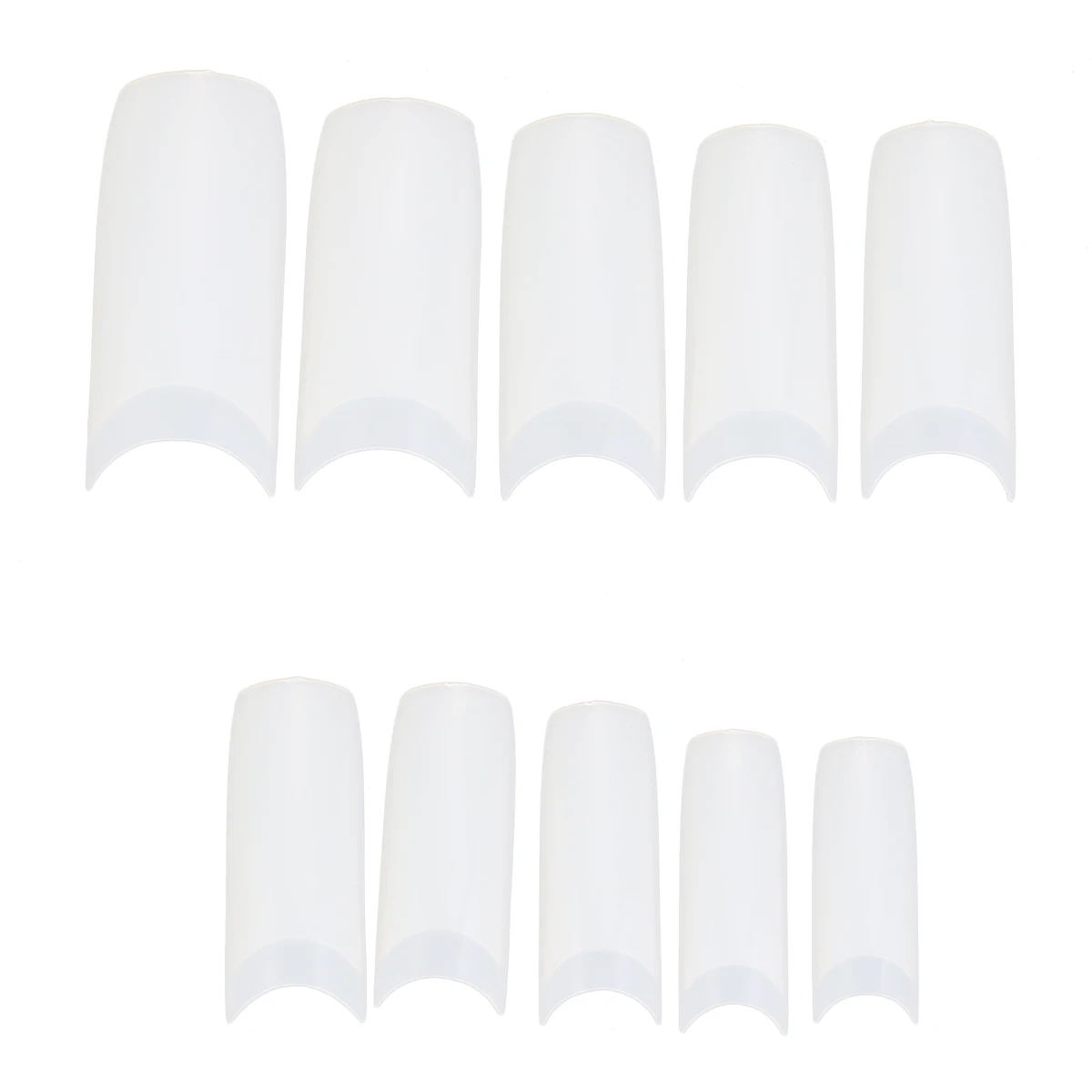 

24 Plain Color Fake Nails Artificial Fingernails DIY Christmas Party Wedding Nail Stickers Easy Apply At Home Salons