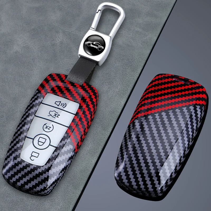 Car Key Cover Case Shell for Ford Mondeo Explorer Edge Expedition F250 F150 F-350 F-450 Fusion Mustang Everest Lincoln MKX MKC