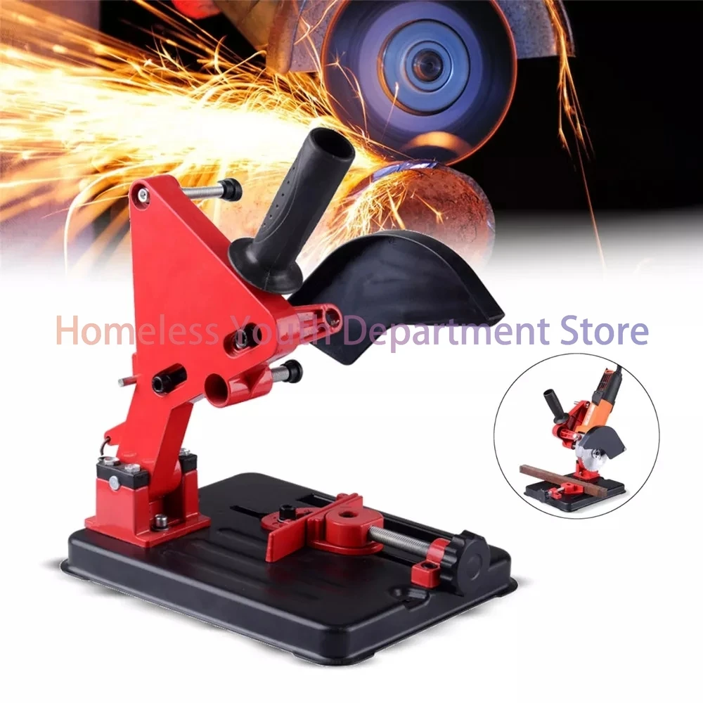 Angle Grinder Support Angle Grinder Bracket Holder Stand for 100-125 Angle Grinder DIY Cutting Stand Power Tools Accesso