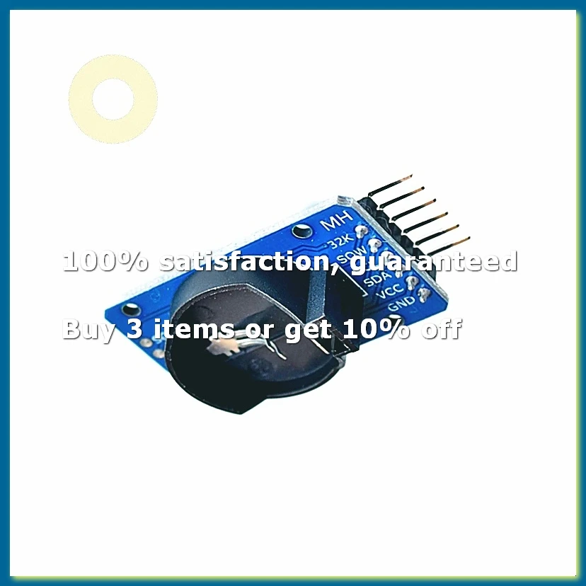 DS3231 AT24C32 IIC Module Precision Clock Module Memory 3.3V/5V Temperature Sensor Portable Module-DTB3