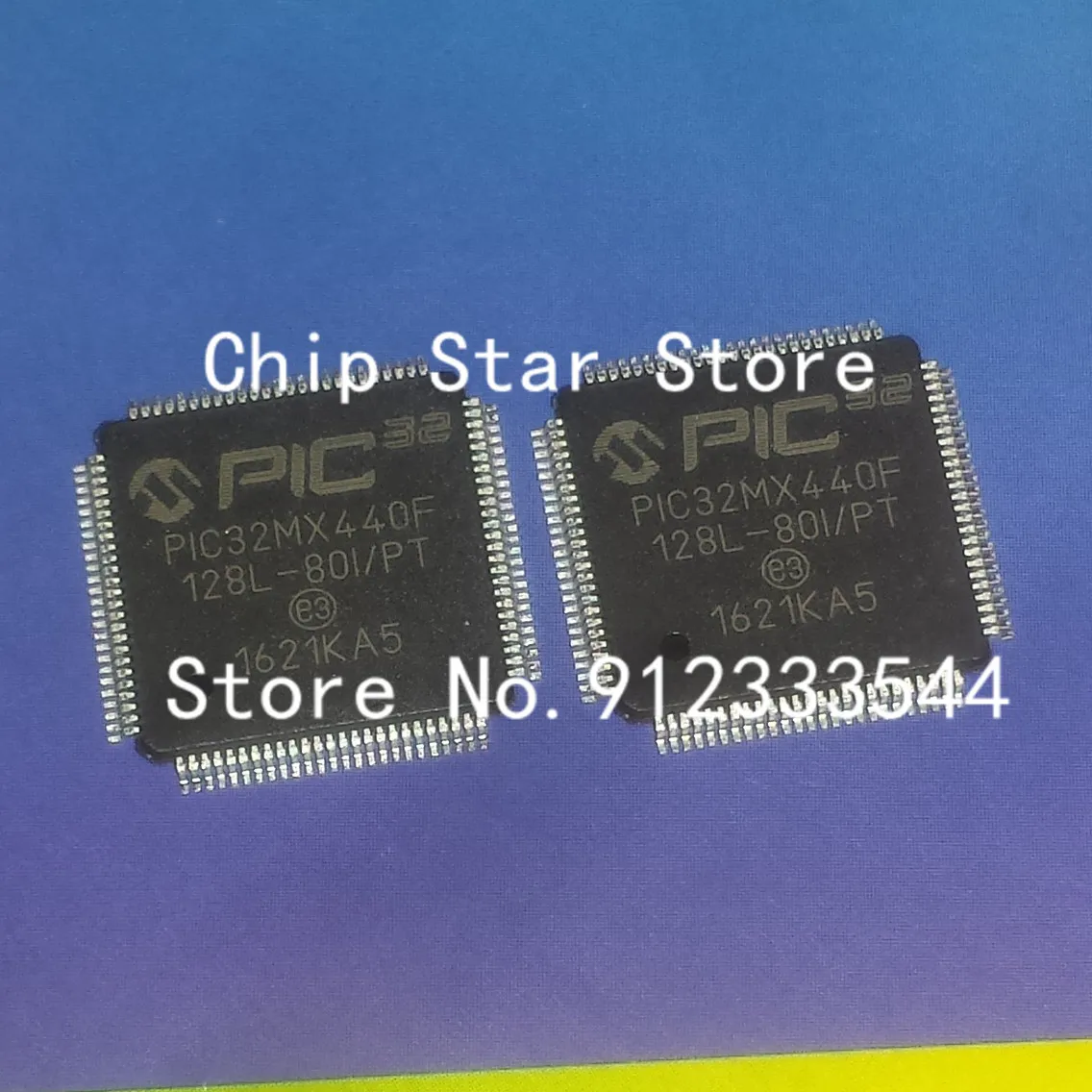 1-10pcs  PIC32MX440F128L-80I/PT PIC32MX440F128L TQFP100  100%New And Original