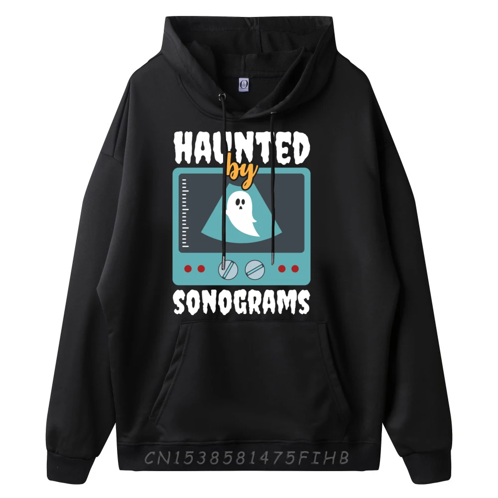 X Ray Technician Sono Tech Ultrasonido Halloween Sonógrafo Poliéster Camisetas gráficas Sudaderas para hombres