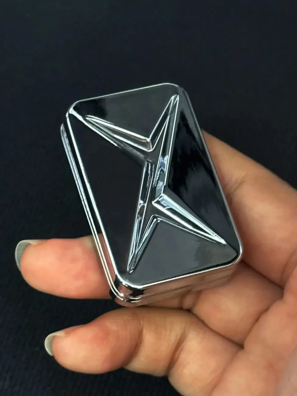 EDC Fidget Sliders Slider Metall Fidget Toys Stressabbau für Erwachsene Magnetisches Metall Infinite Fidget