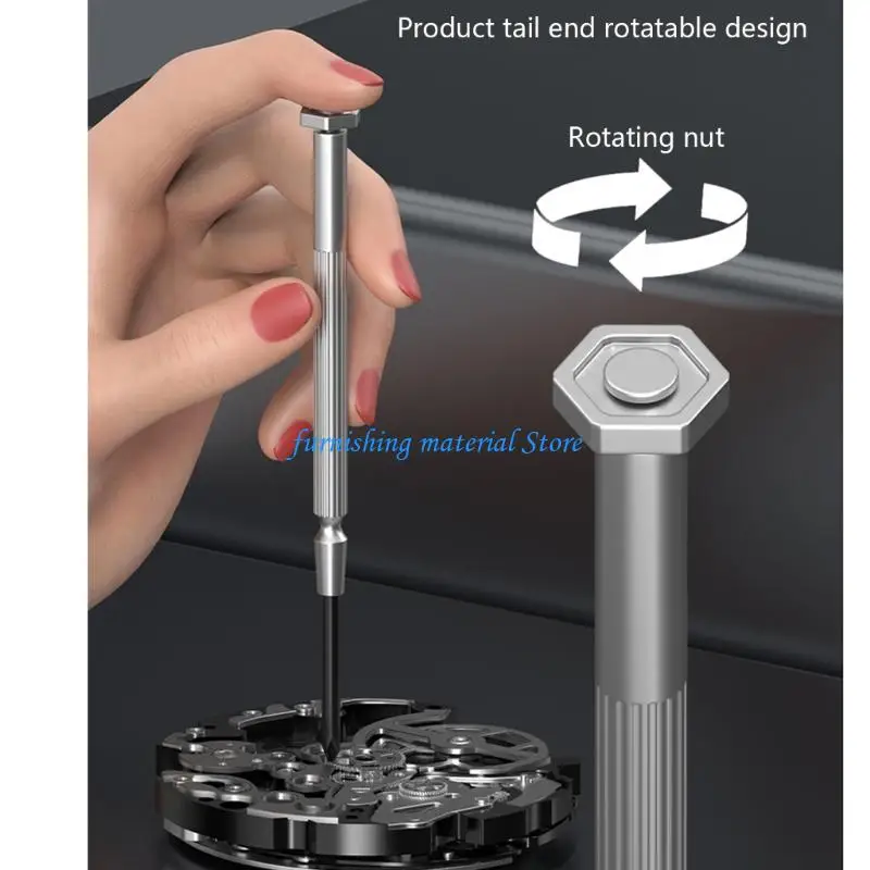 Y5GD Ergonomic Handle Screwdriver Crafted from Chrome Steel for Jewelers and Repair Enthusiasts in Tiny Applications