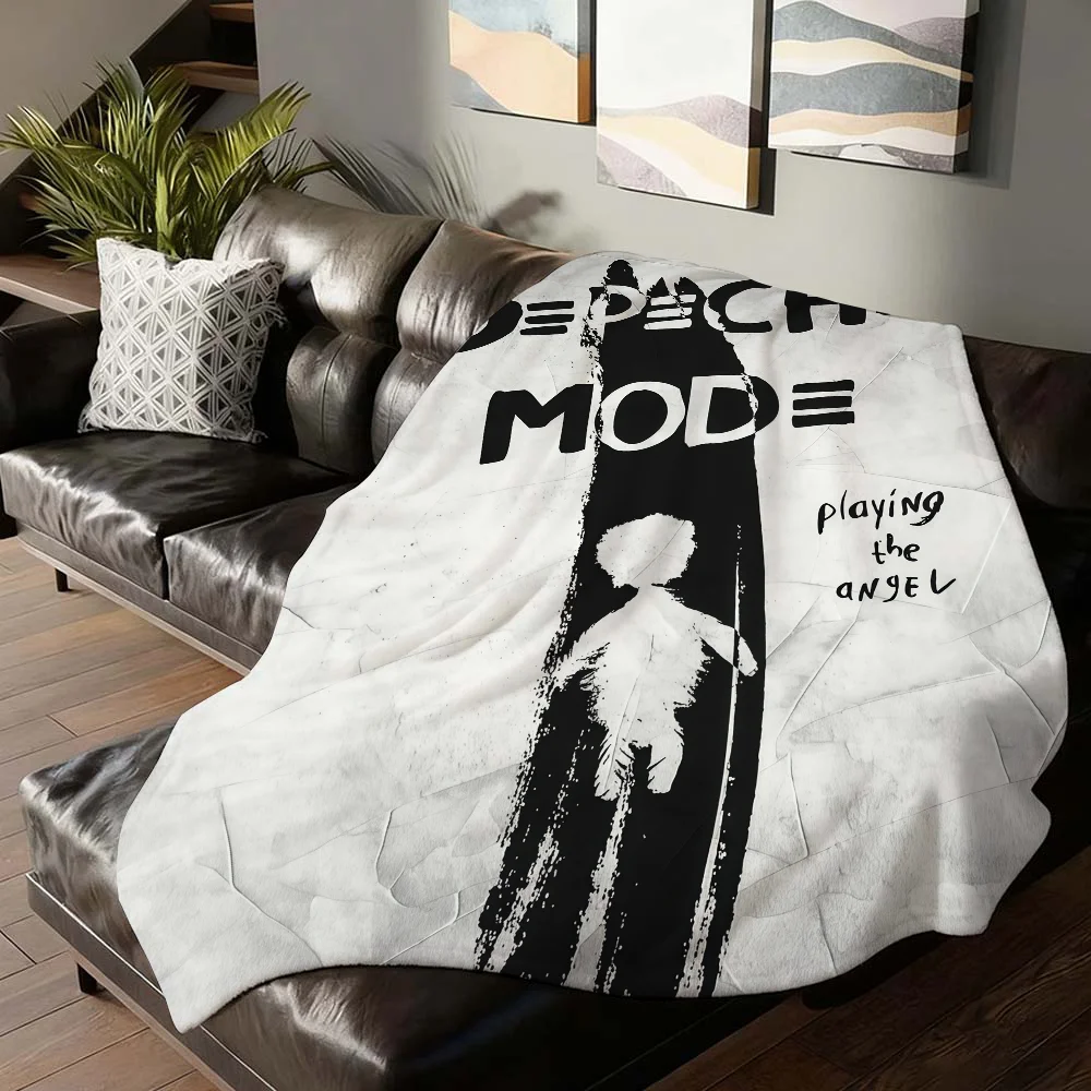 Rock band D-depeche M-modeS Blanket For Sofa Office Bed Plane Travel Sleep Read Relax Camping Soft And Warm