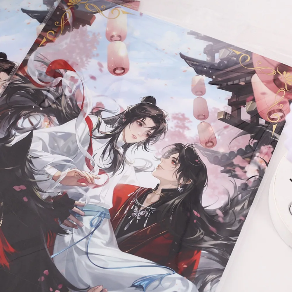 ملصق نعمة مسؤول السماء - لوحة زخرفية ثنائية الأبعاد قابلة للجمع وورق جدران صغير لمحبي أوتاكو