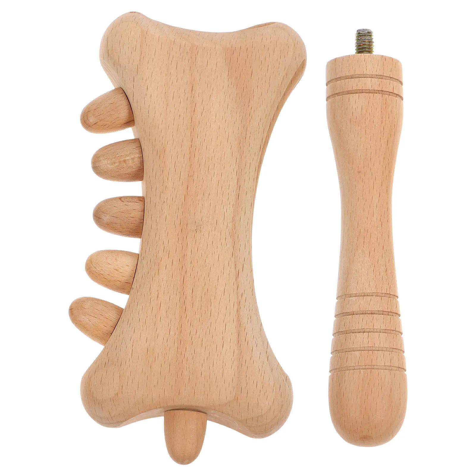 

Деревянный массажный стик-инструмент, маленький, легкий, для массажа шеи, деревянный ручной скребок для мышц, портативный, для снятия усталости спины и плеч