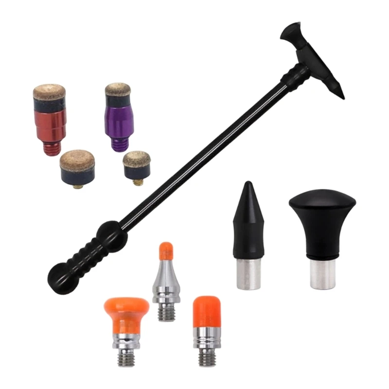 Auto Restoration Striking Tool With 9 Heads for Detail Use
