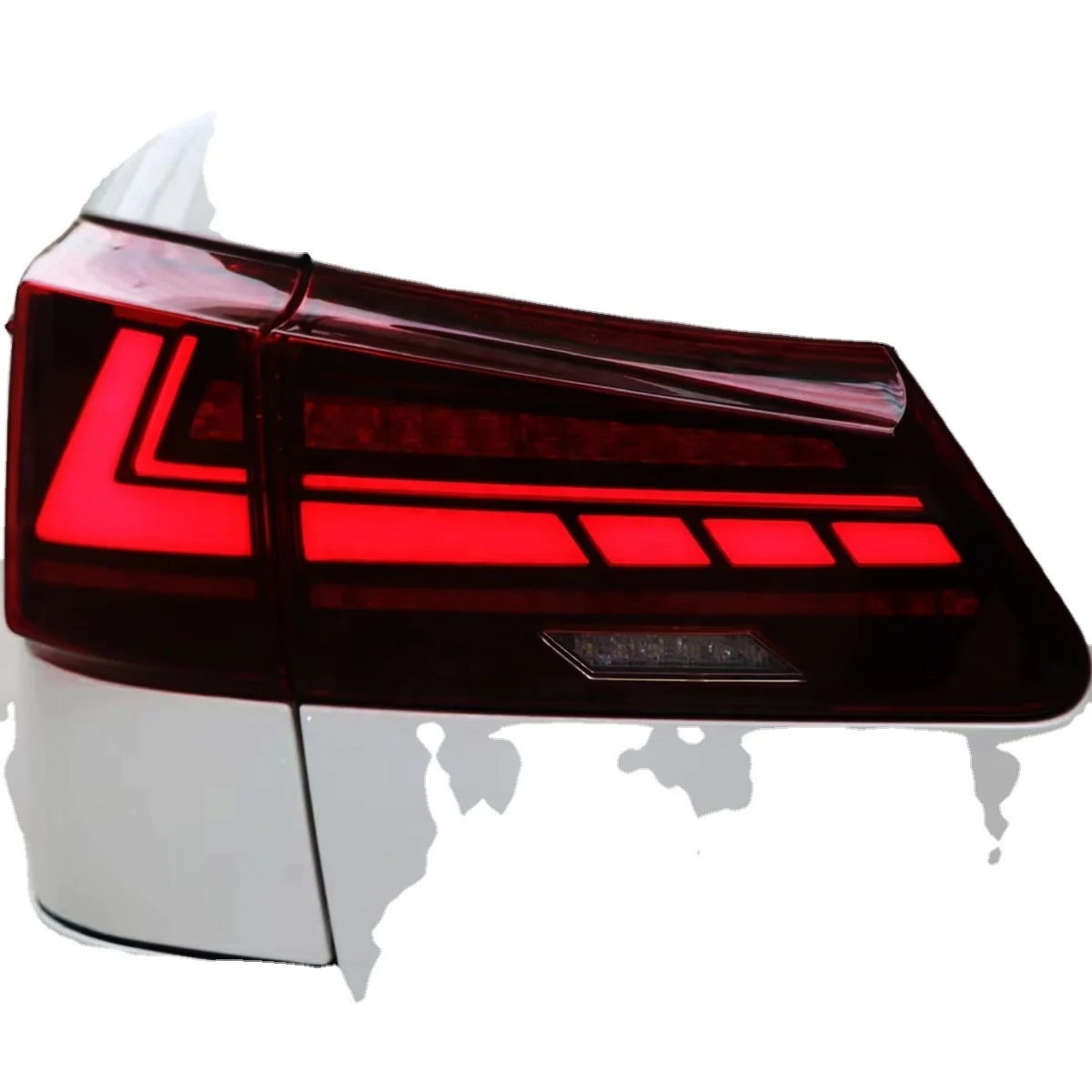 Auto car lights tail lamps rear lamps for Lexus IS 2006 2007 2008 2009 2010 2011 2012 year taillights