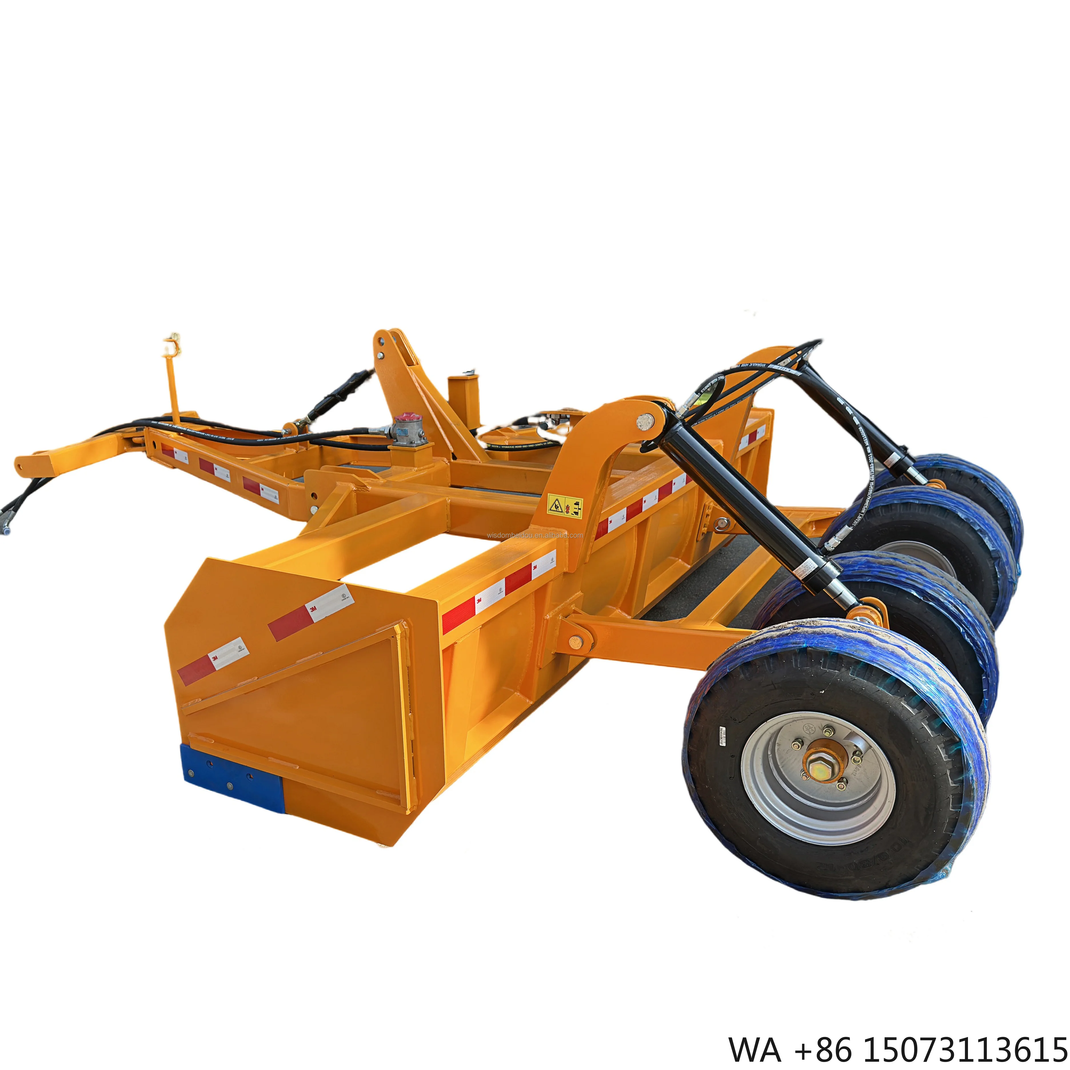 3M GPS-Equipped Tractor Leveler - PTO Pump Agricultural Grading Equipment