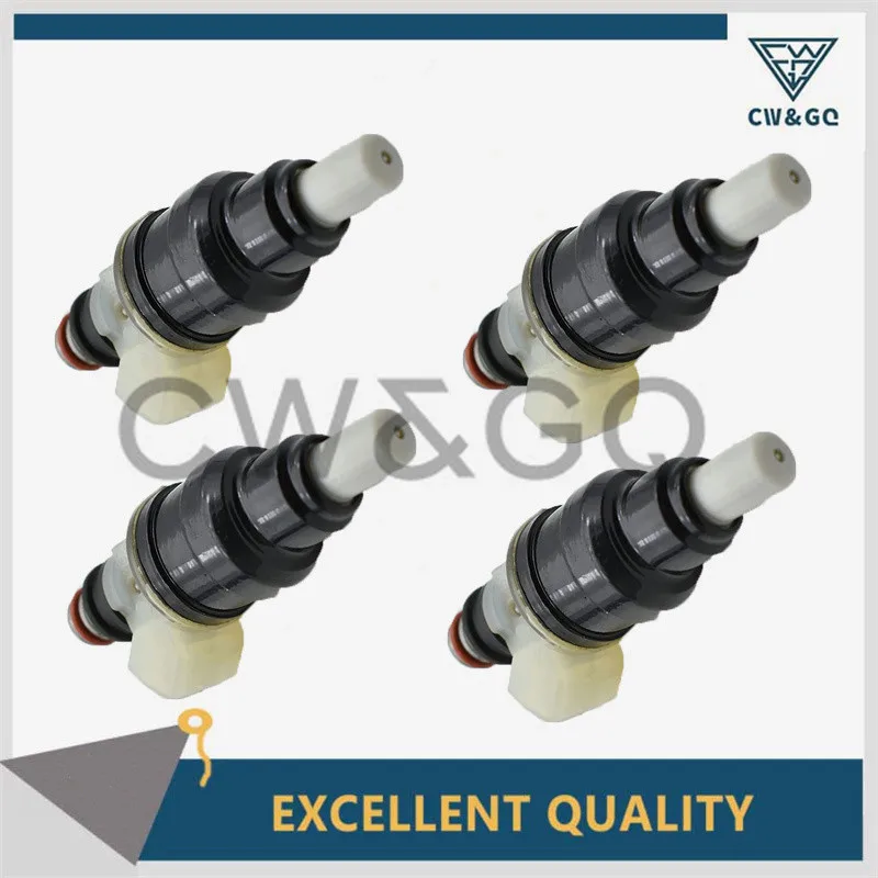 4pcs INP-057 INP057 Fuel Injector For Mitsubishi Eclipse Galant  MD156760 Nozzle Fuel Engine Injection Valve Remanufactured