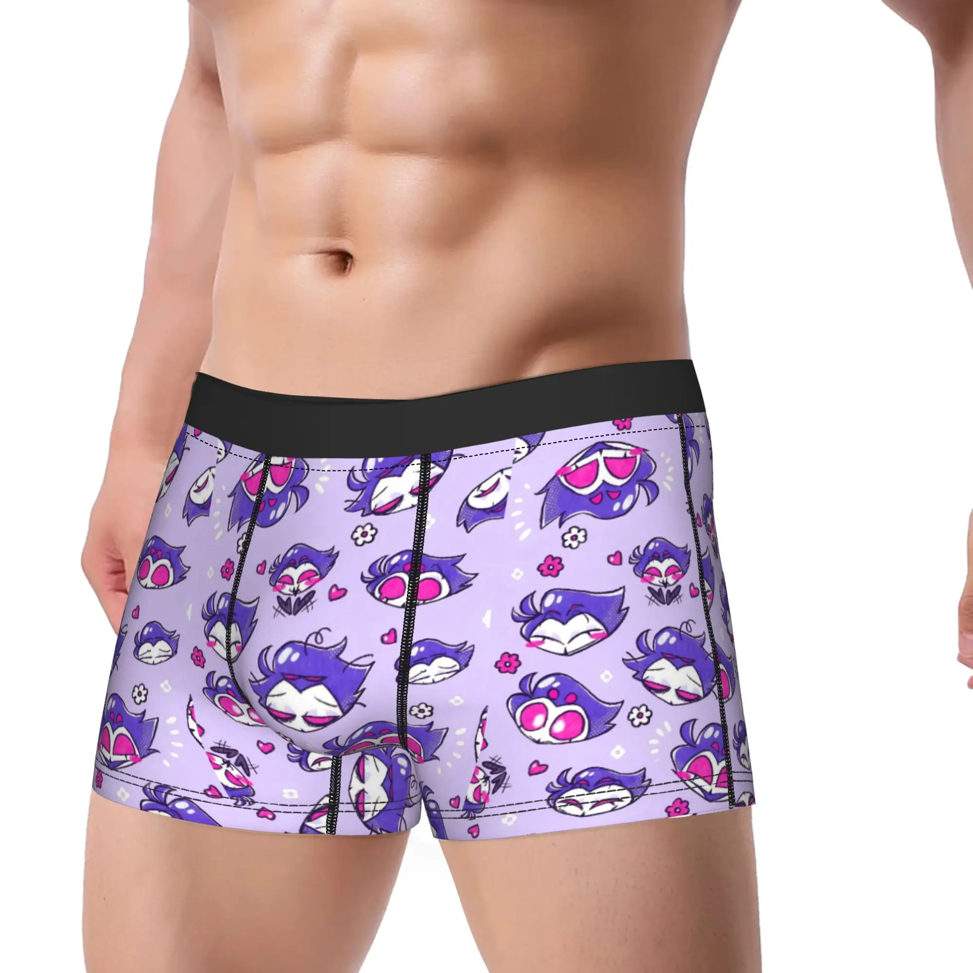 

Hazbin Hotels Underwear Printed Trunk Quality Men's Underpants Sexy Soft Boxer Brief Birthday Present