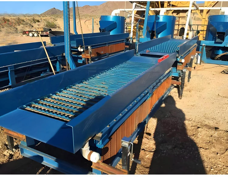 Vibrating Sluice Box Gold Sluice Machine Alluvial Gold Mining Equipment For Sale