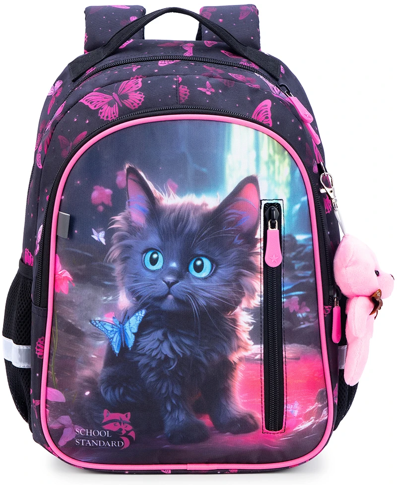 Rucksack für Mädchen ortho pä dische Cartoon 3d Schult aschen Kinder Grundschüler Bücher tasche Kinder Schulranzen Mochila Infantil Menina