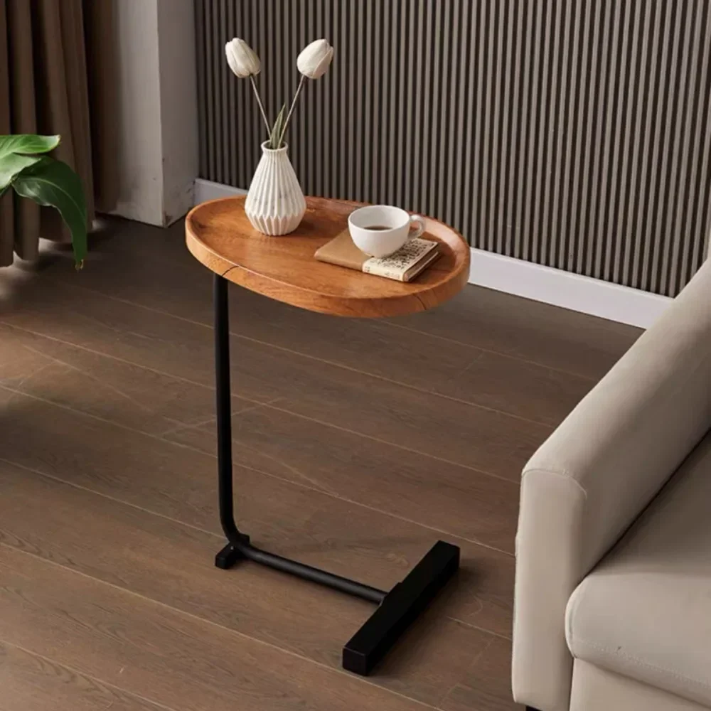 رأس السرير طاولة القهوة الصغيرة أريكة طاولة جانبية بسيطة غرفة المعيشة المحمول الإبداعية منصة التخزين شرفة الترفيه طاولة مستديرة صغيرة