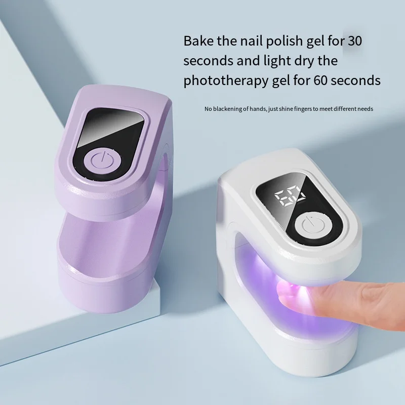 LED UV Gel sèche-ongles manucure polymérisation lumière Salon de ménage capteur automatique Gel vernis séchage rapide Portable bricolage Nail Art accessoires