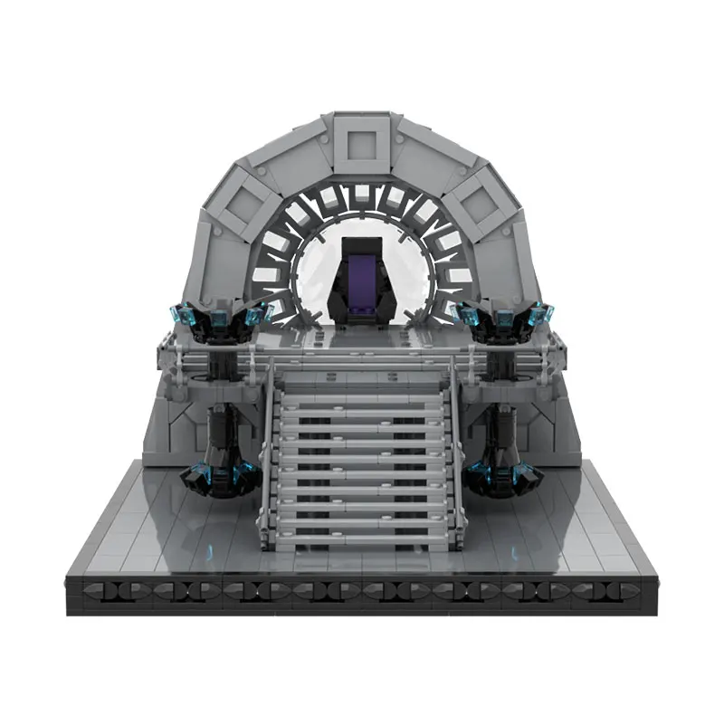 

Строительный блок MOC, серия «Космические войны», «Трон императора», кирпичная модель, образовательная игрушка, подарки для взрослых на день рождения, 1582 шт.