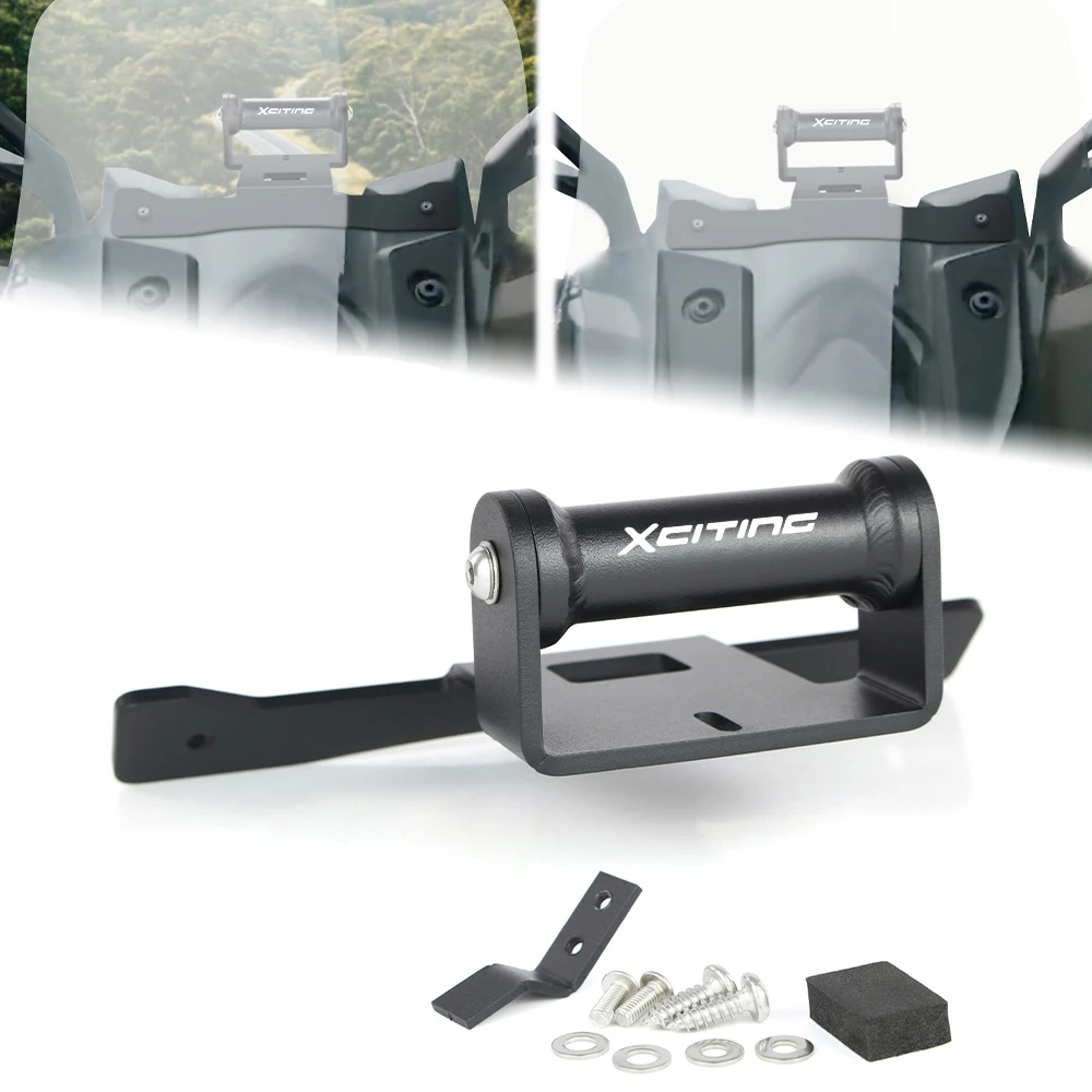 

Motorcycle GPS Navigation Fit For Kymco Xciting-S 400 2018-2023 Xciting VS 400 2023-2024 Mount Pate Bracket Phone Stand Holder