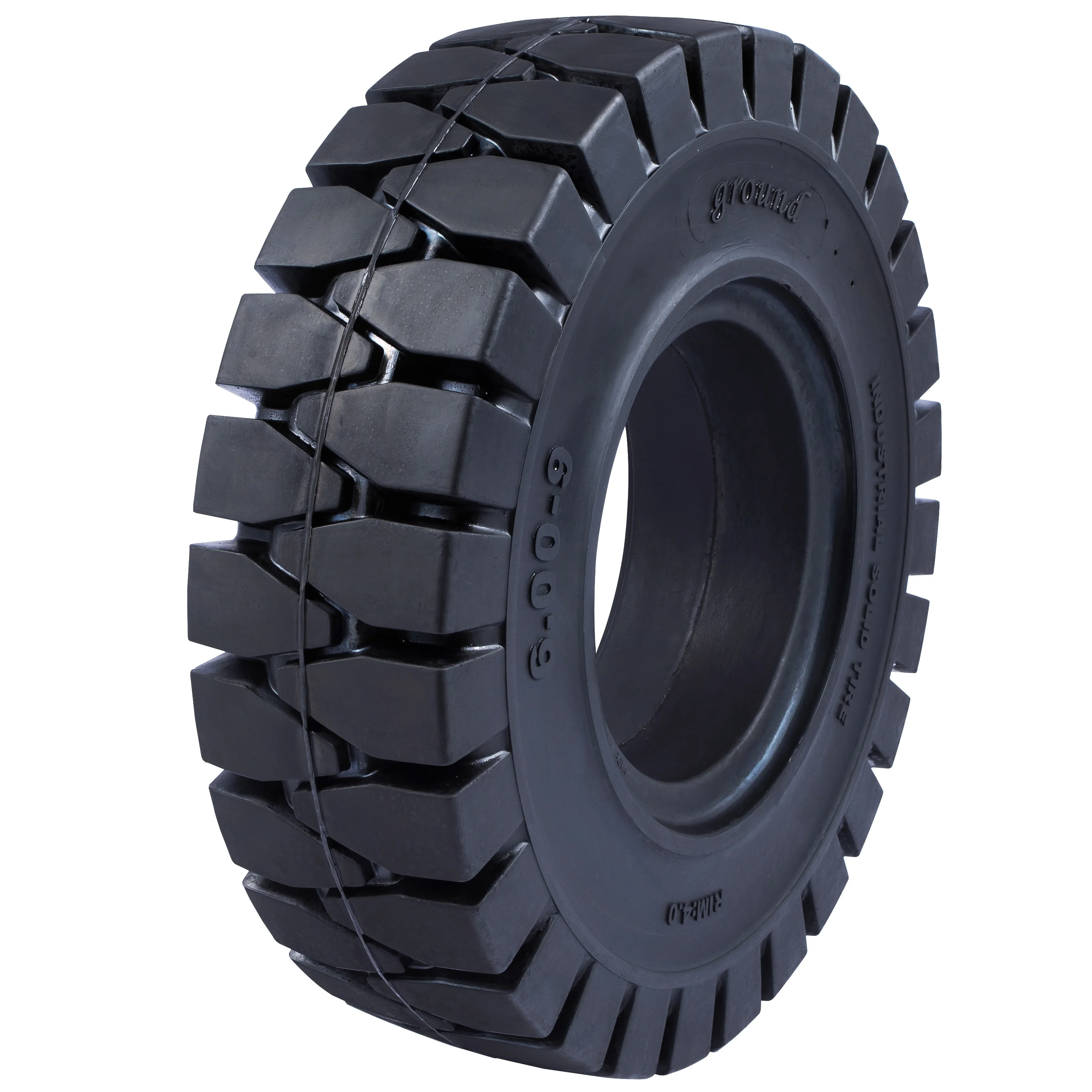 

black rubber tyre 8.25-15 solid tyres for forklft solid tyres