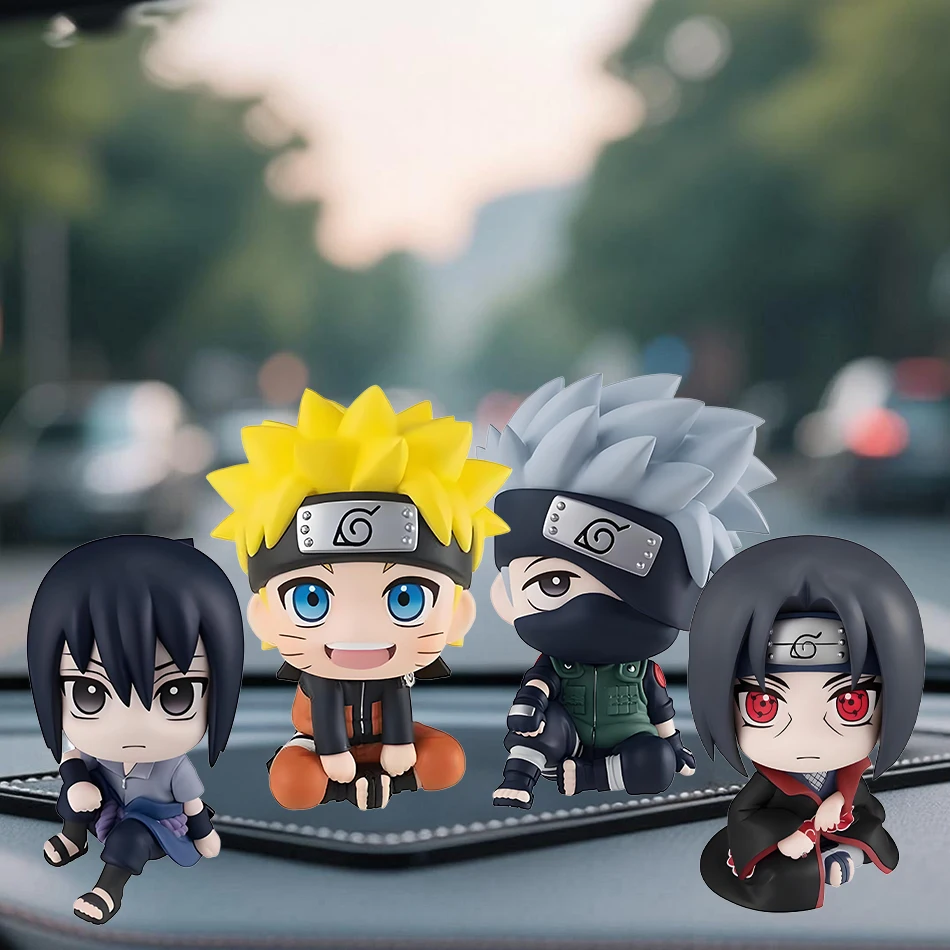Anime Naruto Nette Sakura Haruno Gaara Sitzhaltung Cartoon Action FigureModell PVC Kinder Spielzeug Auto Dekoration Geschenk – Detail 2