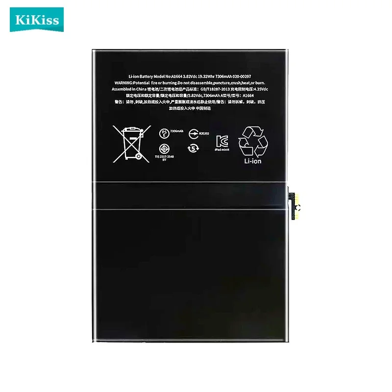 pro97 Tablet Battery For Apple iPad Pro 9.7 A1673 A1674 A1675 7306mAh High Quality