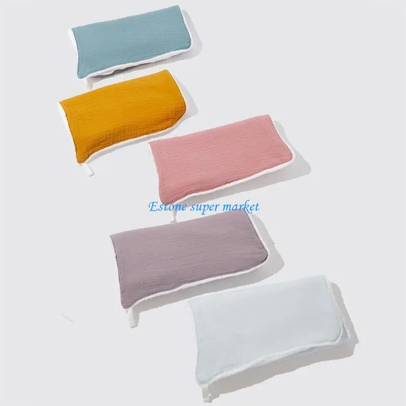 

090B 10 Pcs Baby Facecloth Feeding Bibs Bath Towel Handkerchief Burp Cloth Washcloth