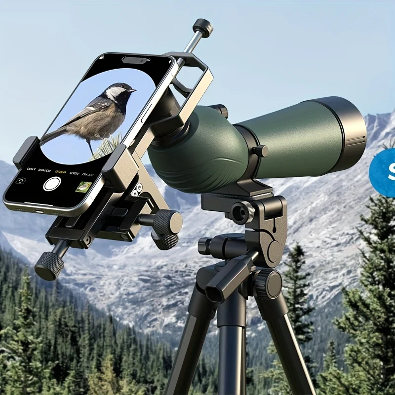 APEXEL Mobile Phone Connector Versatile Expandable Clip for Astronomical Telescopes Monoculars Binoculars And Microscopes