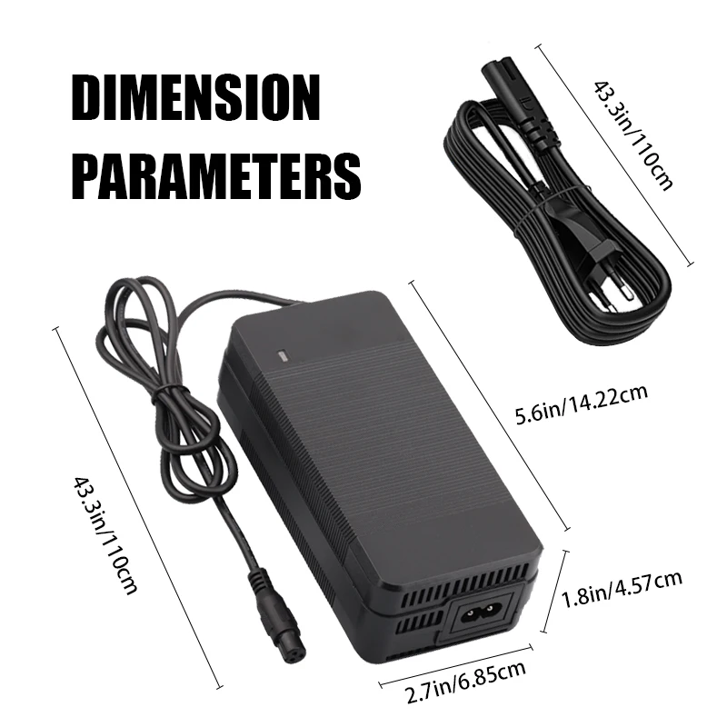 42V 5A Li-ion Battery Charger 10S 36V Lithium Battery pack Fast Charging Electric Product Charger With Cooling Fan High quality