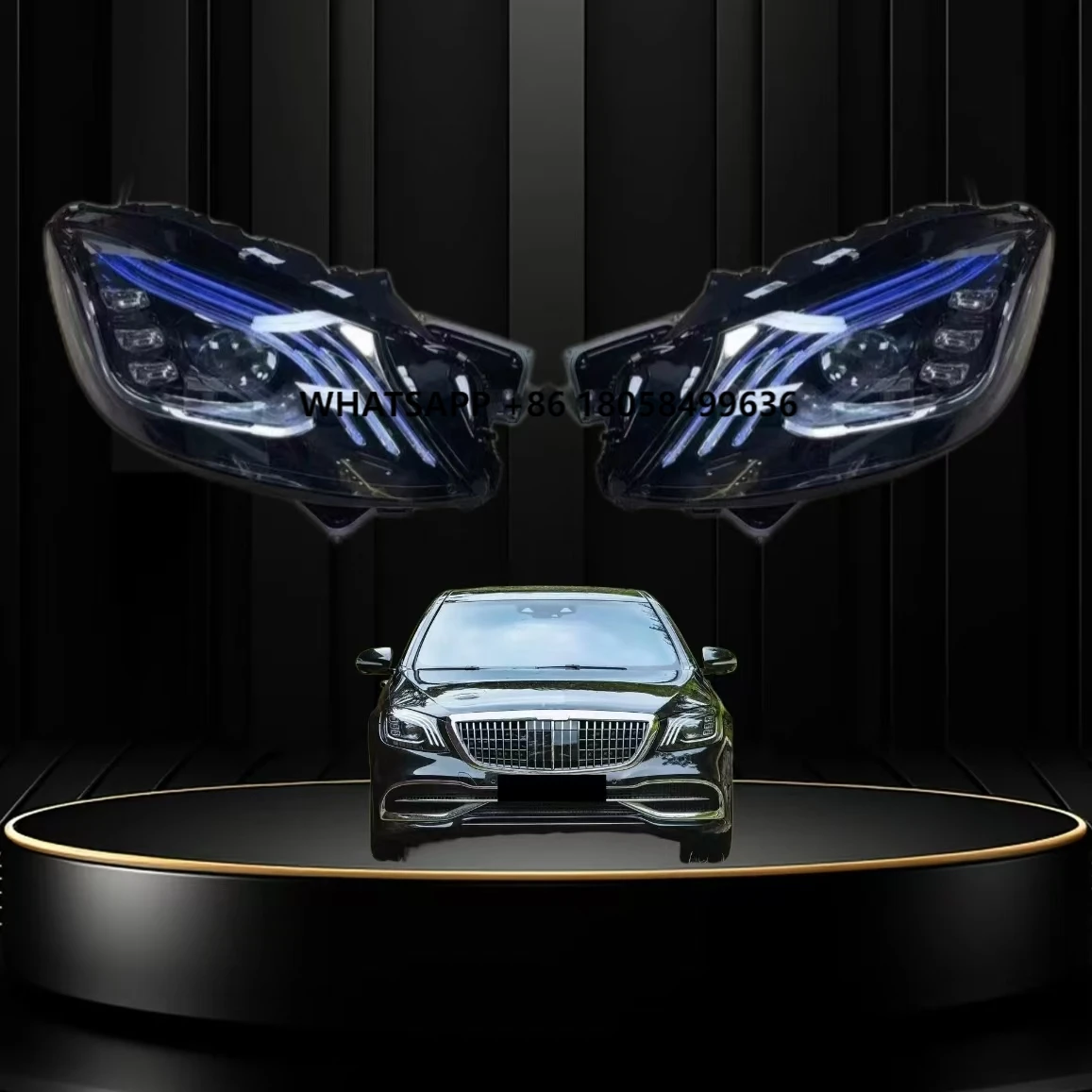 

For Mercedes Benz S CLASS W222 X222 Xenon LED Headlights Head Lamp Car Styling DRL Signal Projector Lens Auto Accessories Lights