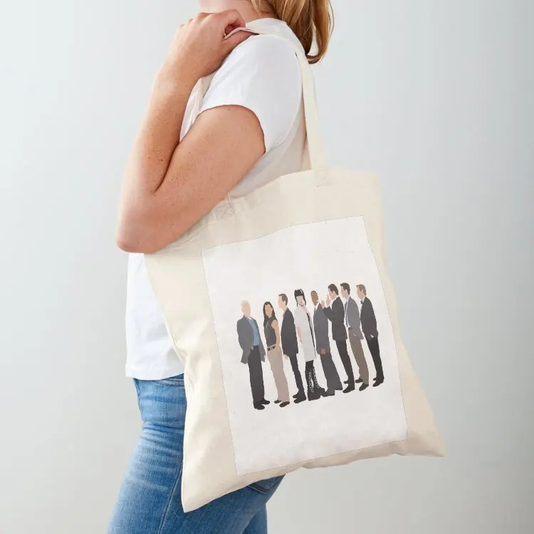 

NCIS Cast Drawing Tote Bag shopping cart bags canvas tote bag bags for women shoping bag
